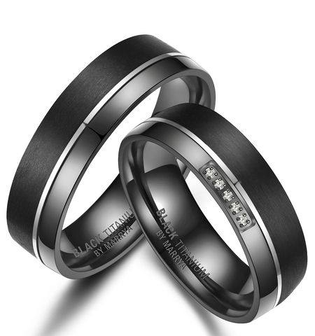 Black Titanium ringen