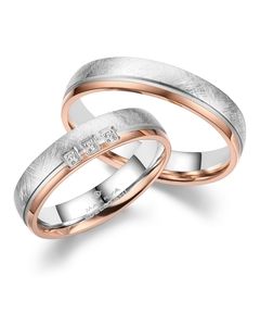 Anéis de parceiros multicoloridos